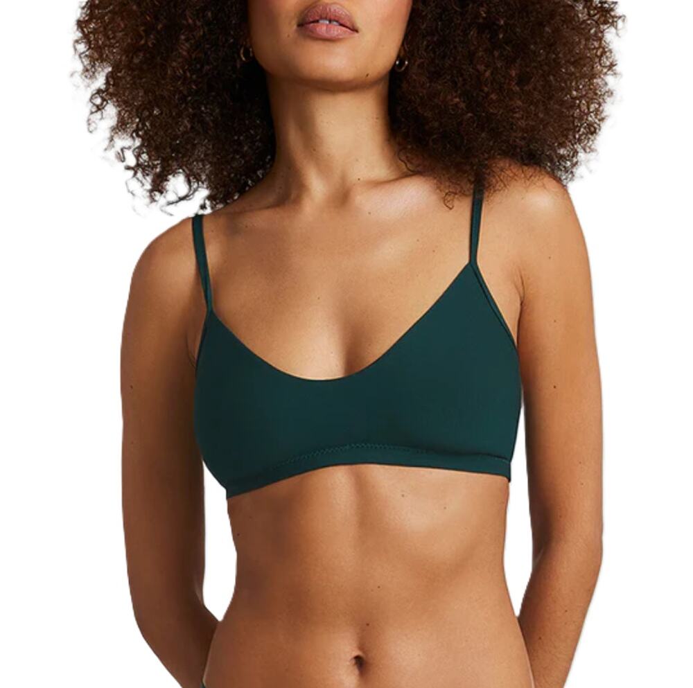 Commando Women Juniper Green Stretch Modal Wireless Butter Bralette Size S